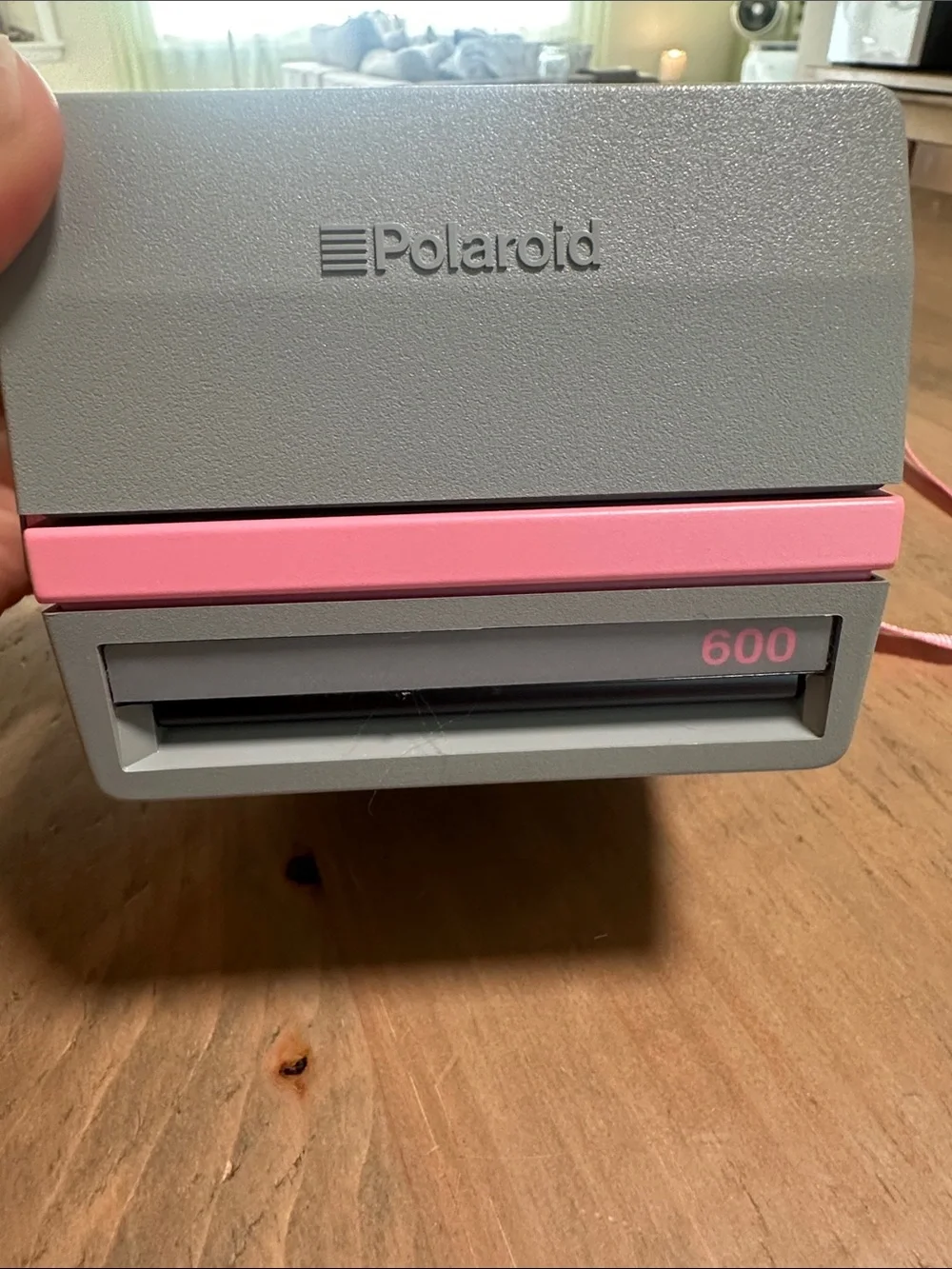 Polaroid Cool Cam 600 Instant Camera — Pink and Gray